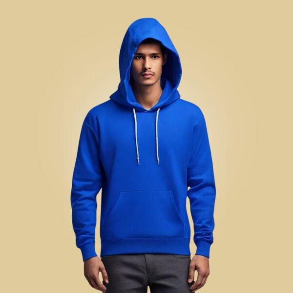 Men's Oversized Hoodie Sweatshirt - Navy Blue